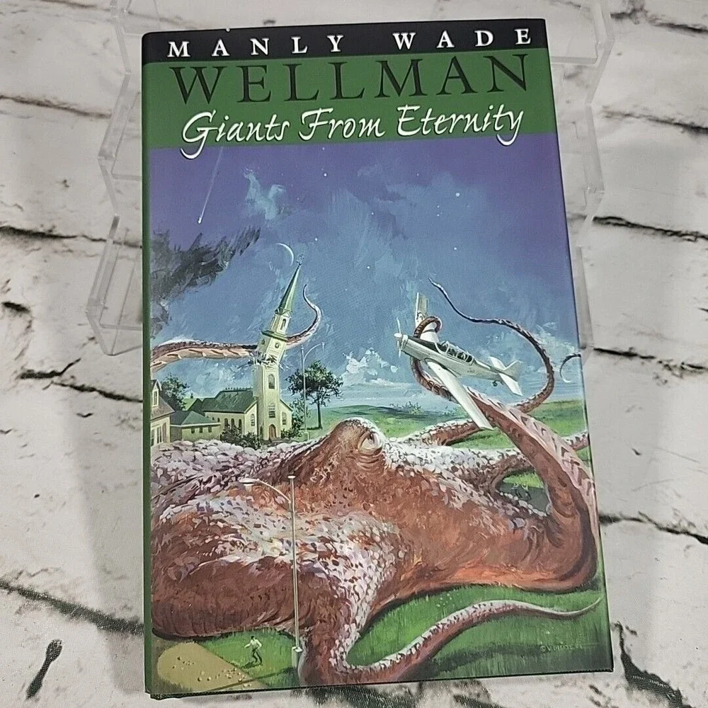 Manly Wade Wellman Novels 2004 HC 1st Ed Giants Eternity Strangers‎ Set of 2 NEW